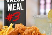 Value Meal #3 Chicken Fingers from Bailey Seafood in Buffalo, NY
