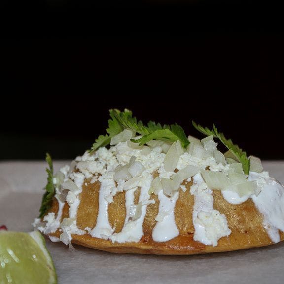 Molotes Mexican Empanada from Planet Taco - 9th Ave in New York, NY
