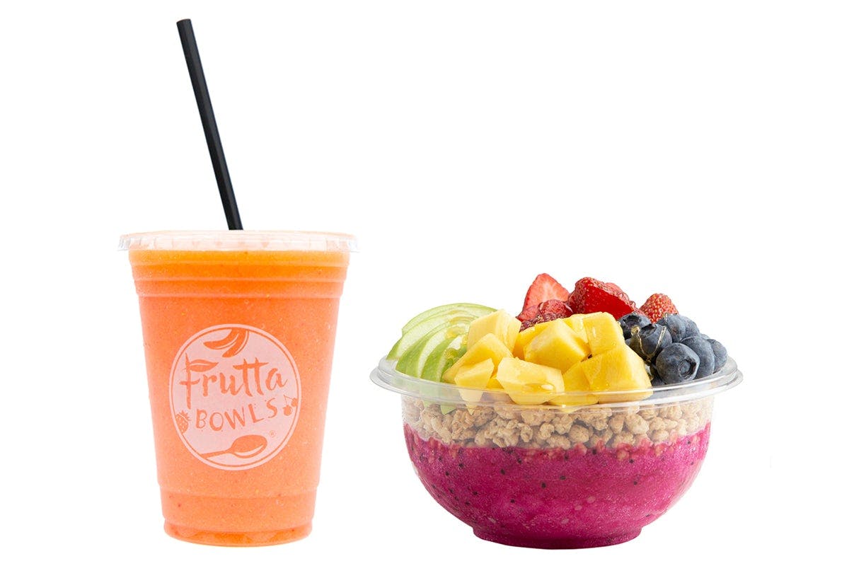 Bowl & Refresher from Frutta Bowls - Fair Oaks Mall in Fairfax, VA