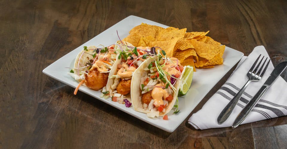 Crispy Fish Tacos from The Borough Beer Co. & Kitchen in Madison, WI