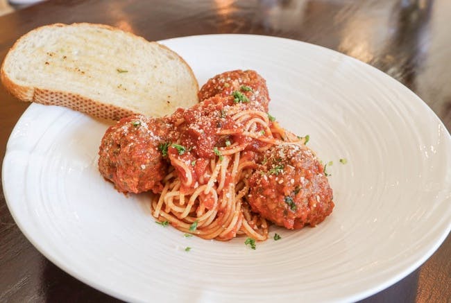 Spaghetti Pasta from Red Rooster Brick Oven in San Rafael, CA