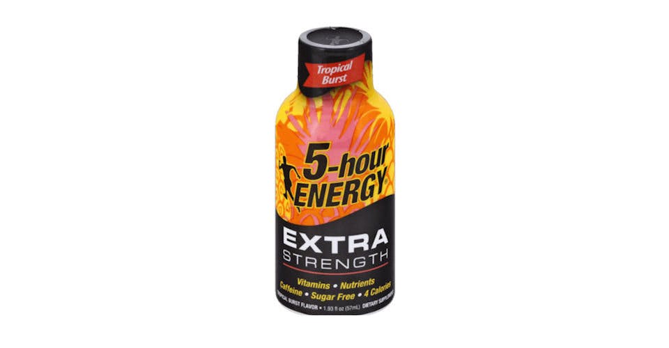 5 Hour Energy Extra Strength Tropical Burst (1.93 oz) from Casey's General Store: Asbury Rd in Dubuque, IA