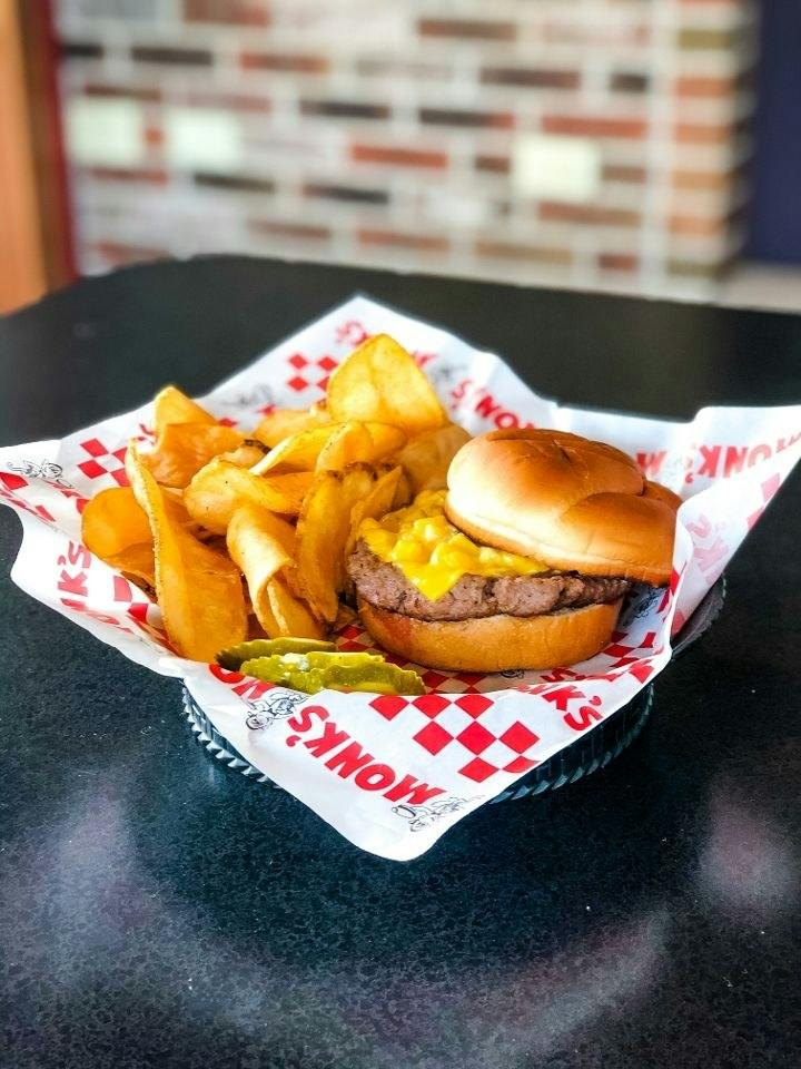 Classic Cheeseburger from Monk's Bar & Grill - Middleton in Middleton, WI