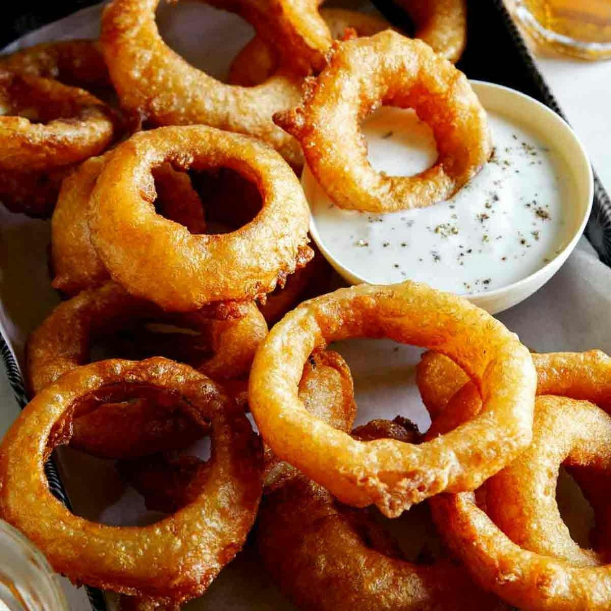 Go Go Onion Rings from Go Go Gyro Grill in Columbus, OH