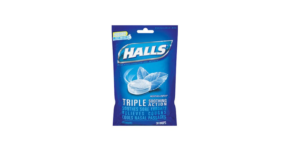Halls Cough Drops, Bag from Kwik Trip - Oshkosh W 9th Ave in Oshkosh, WI