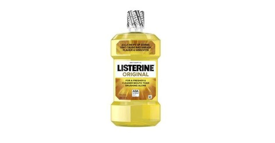 Listerine Original Antiseptic Oral Care Mouthwash (16 oz) from CVS - Iowa St in Lawrence, KS