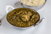 Lunch | Chicken Spinach from Dhaba Kitchen in Fitchburg, WI
