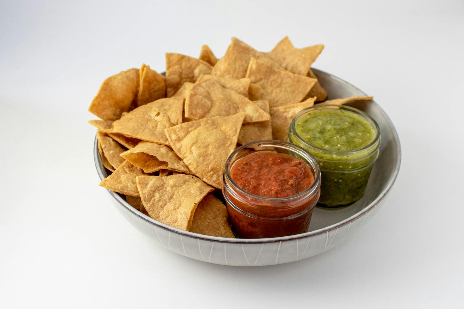 Yellow Corn Tortilla Chips and Salsas from Taco Royale - Fitchburg in Fitchburg, WI