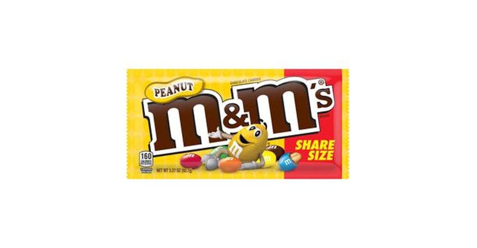 M&M's Peanut Milk Chocolate Candy (3.3 oz) from CVS - SW 21st St in Topeka, KS