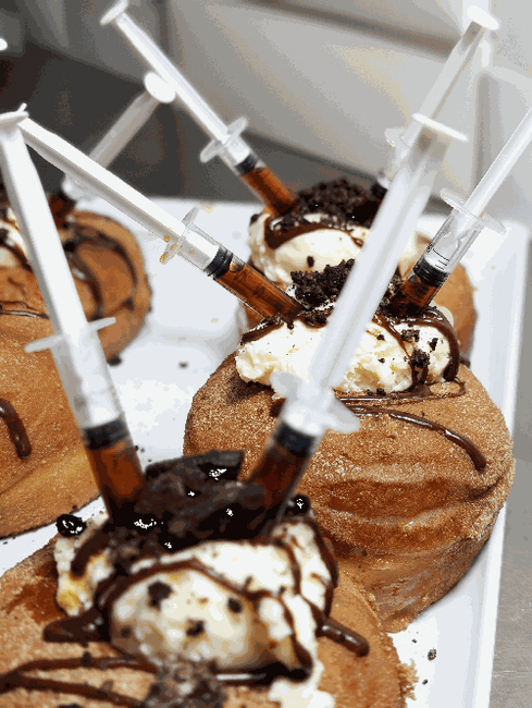 *Apple Cider Donut from 322 BBQ - S Main St in Mullica Hill, NJ