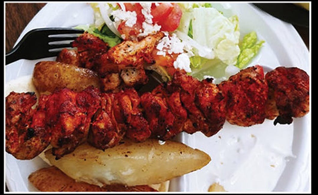 Chicken Kebab from Ali Baba Gyro - 14th St in Lincoln, NE