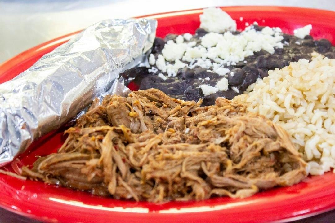 Barbacoa Taco Plate from Silly Serrano Mexican Restaurant in Eau Claire, WI