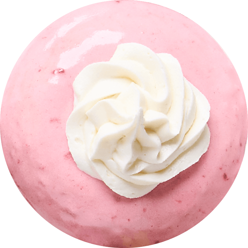 Strawberry Cream from Duck Donuts Madison in Madison, WI