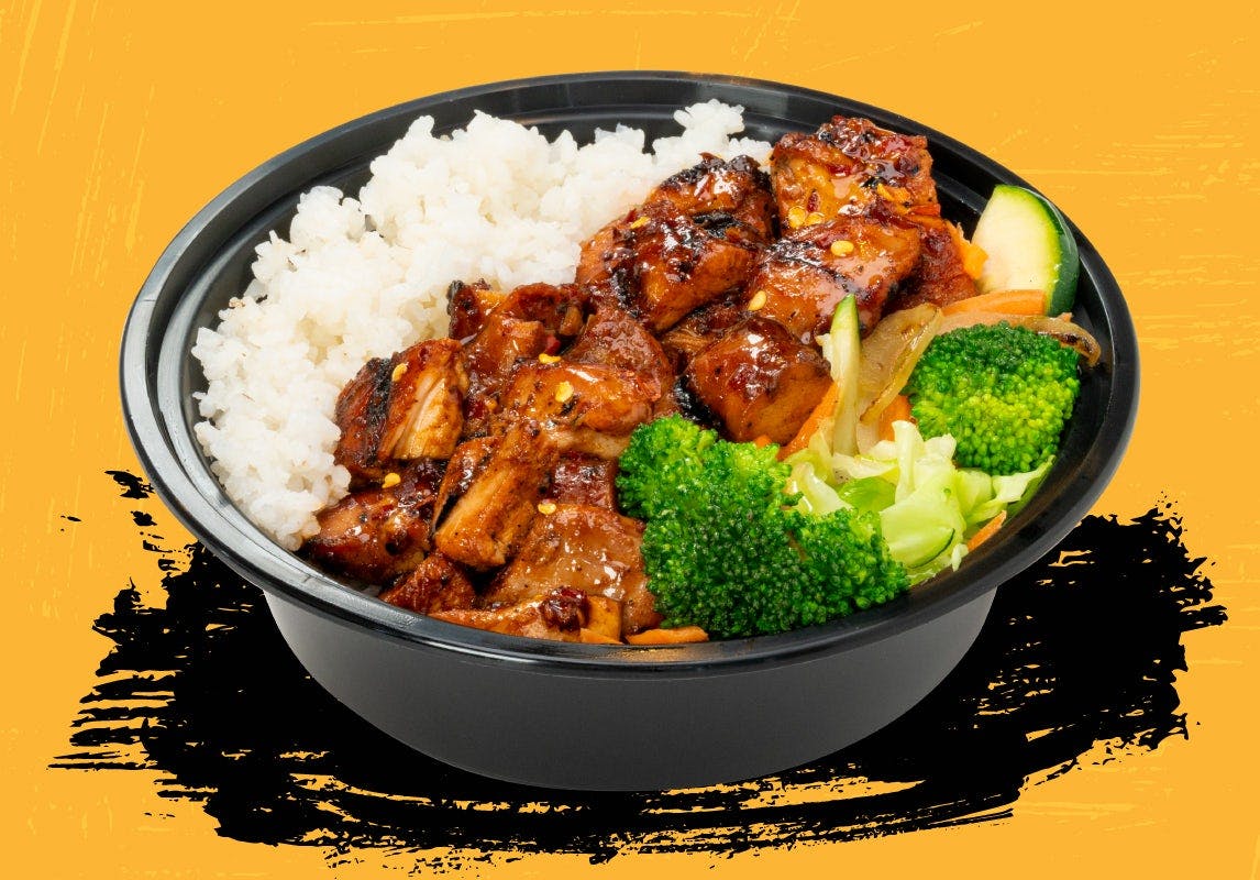 Spicy Chicken Teriyaki Bowl from Teriyaki Madness - Oshkosh Ave in Oshkosh, WI