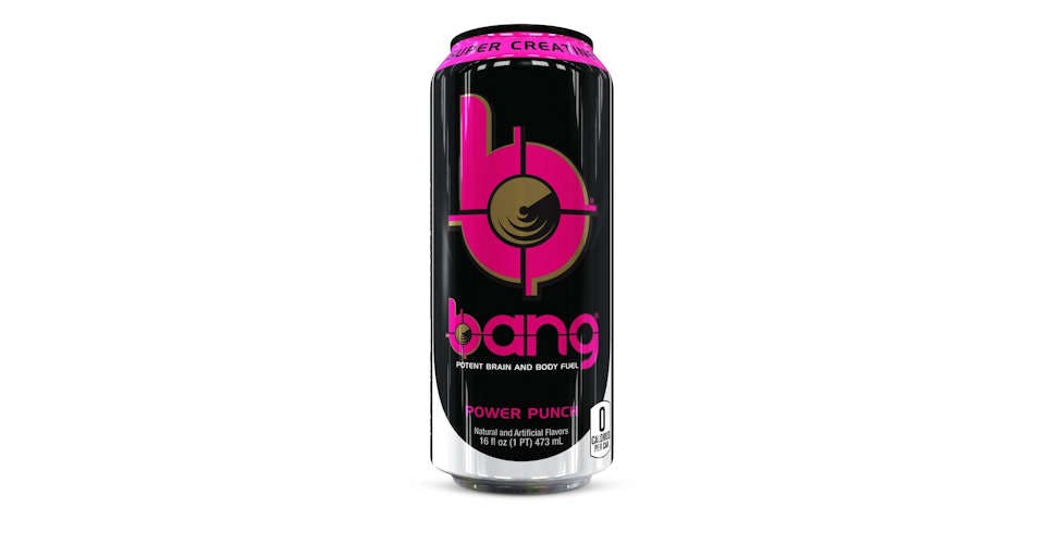 Bang Energy Drink Power Punch, 16 oz. Can from BP - W Kimberly Ave in Kimberly, WI