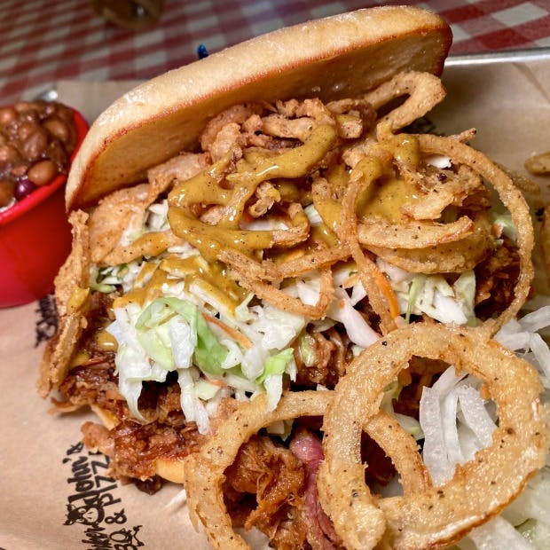 Carolina Sandwich from Parker John's BBQ & Pizza - Green Bay in Green Bay, WI