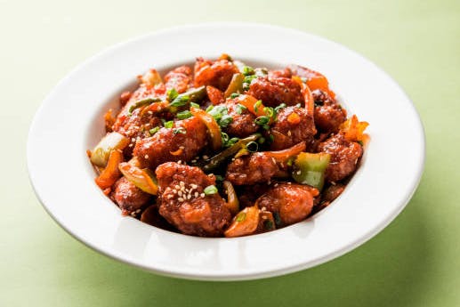 Chilli Chicken from Cafe India Bar & Grill in Milwaukee, WI