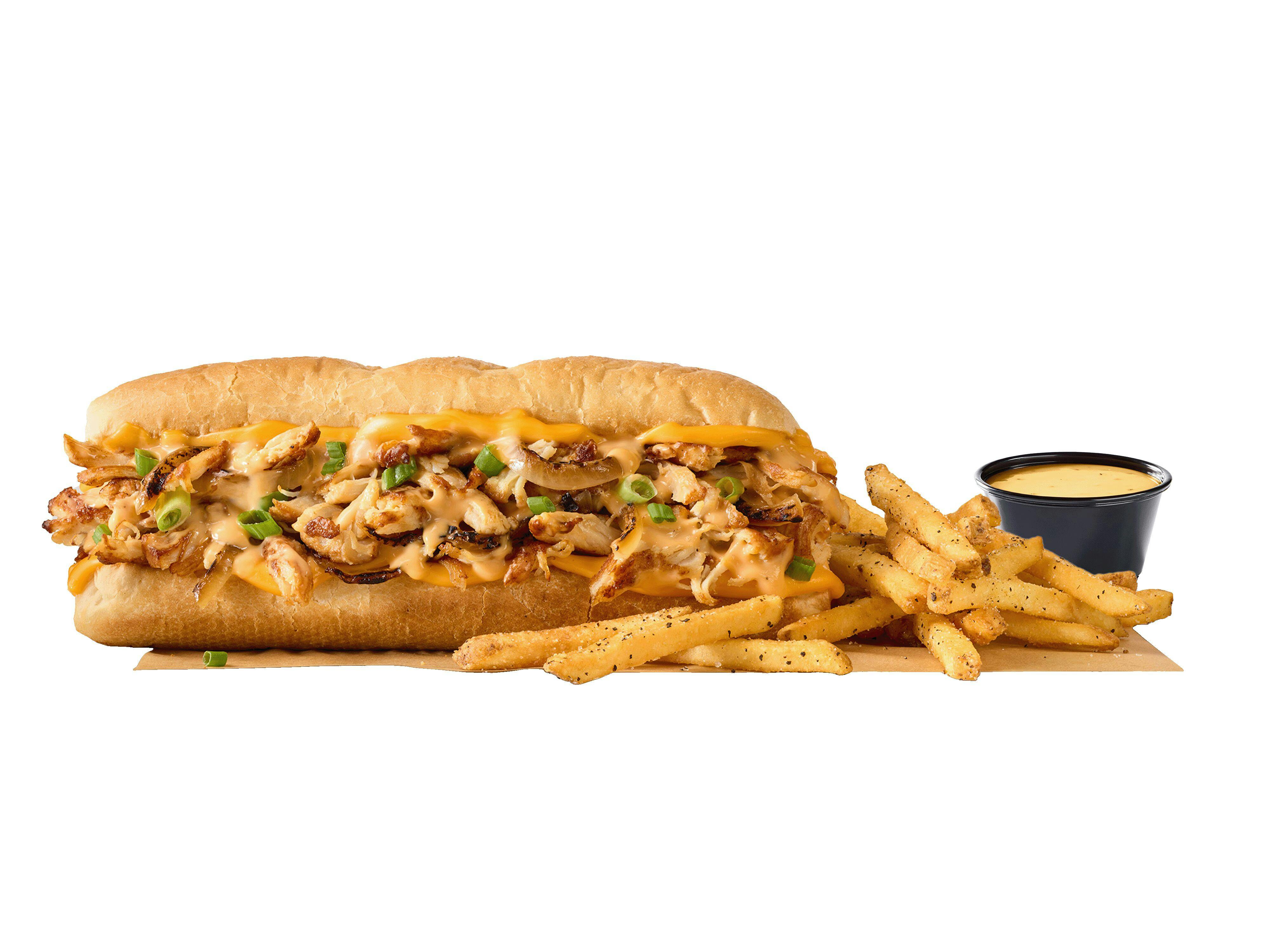 Beer Cheese Chicken Cheesesteak from Buffalo Wild Wings - Marion Mt Gilead Rd in Marion, OH