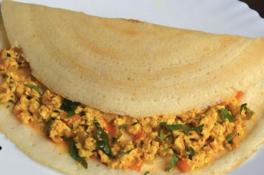 Paneer Dosa from Rock N Grill Indian Authentic Cuisine & Bar in Round Rock, TX