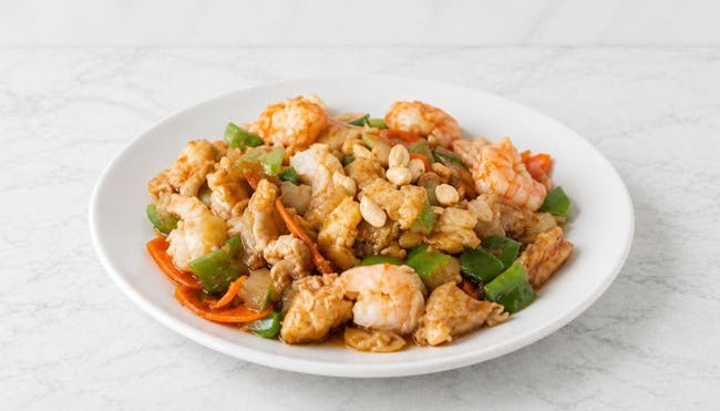 Pad Thai with Chicken and Shrimp from Autumn Court Chinese Restaurant in Phoenix, AZ