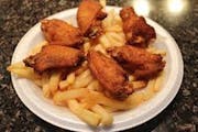 Chicken Wings with Fries from Halal Bites in Johnson City, NY