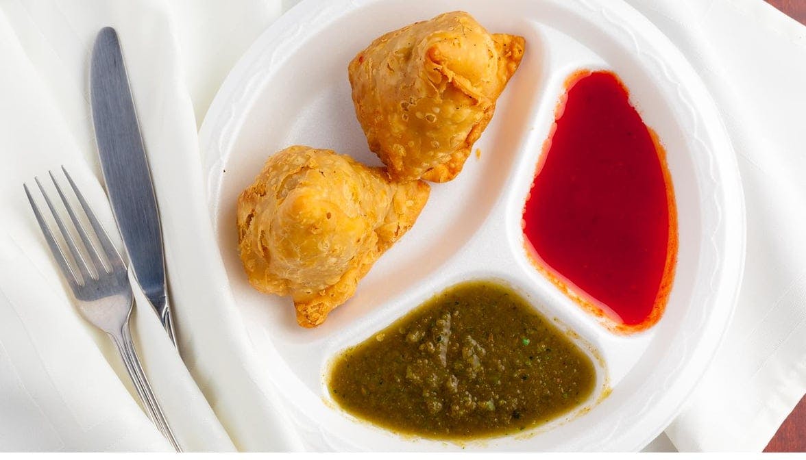 Vegetable Samosa from Punjabi Tandoor - San Diego (Morehouse Dr) in San Diego, CA