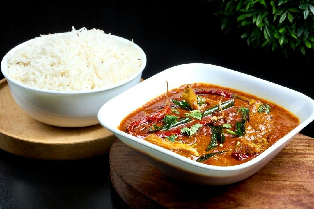 Andhra Style Chicken Curry from Rock N Grill Indian Authentic Cuisine & Bar in Round Rock, TX