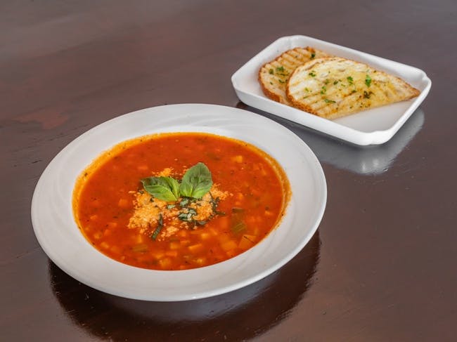 Minestrone from Red Rooster Brick Oven in San Rafael, CA