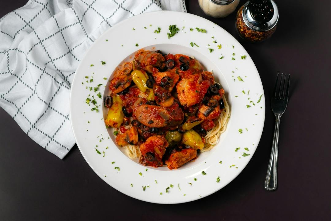 Chicken Scarpariello from 4 Brothers Italian Restaurant & Pizzeria in Delray Beach, FL