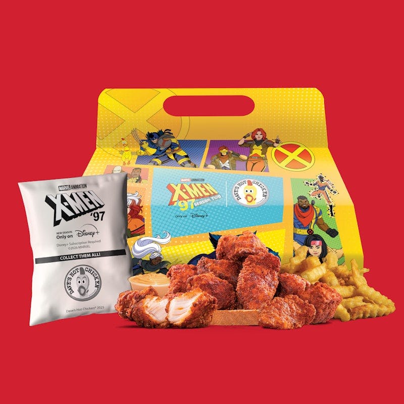 Dave's X-Meal w/ 10 pc Bites from Dave's Hot Chicken - S Oneida St in Green Bay, WI