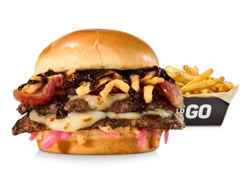 Blackjack Burger from Buffalo Wild Wings - W 64th Ave in Arvada, CO