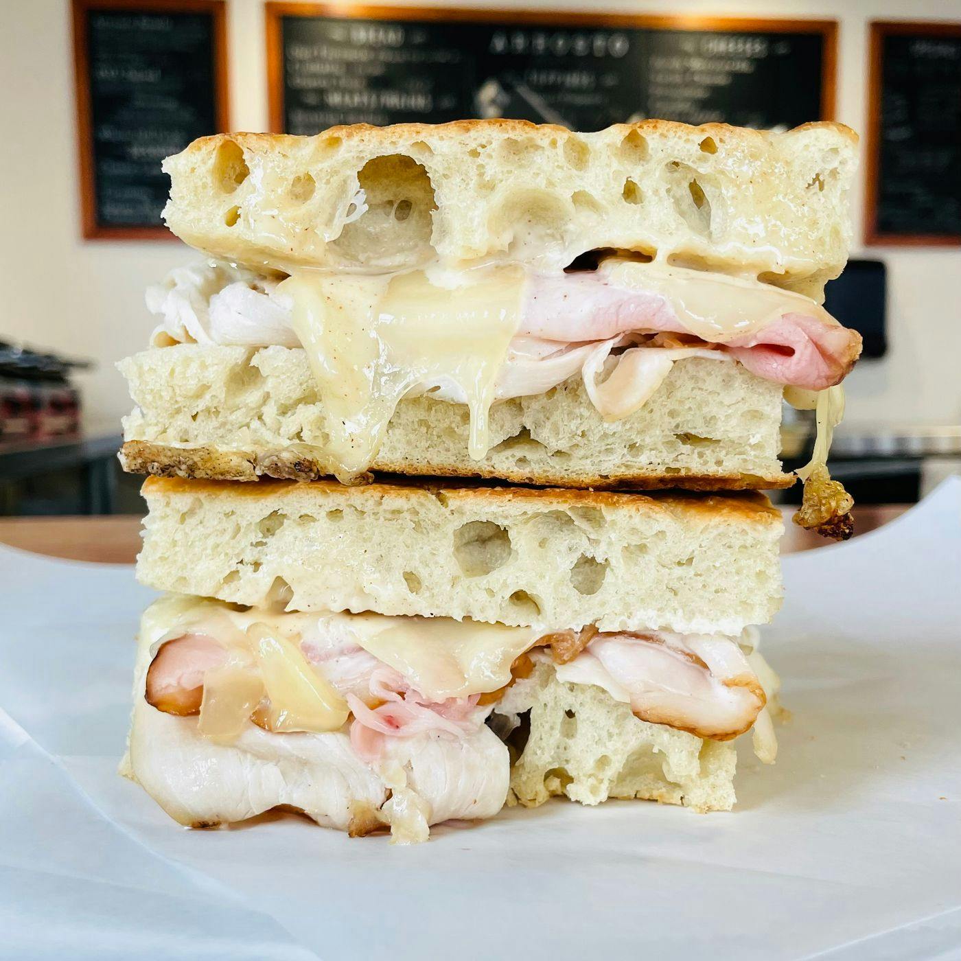 Special Panini- Monte Cristo from Arrosto Delicatessen in Sheboygan, WI