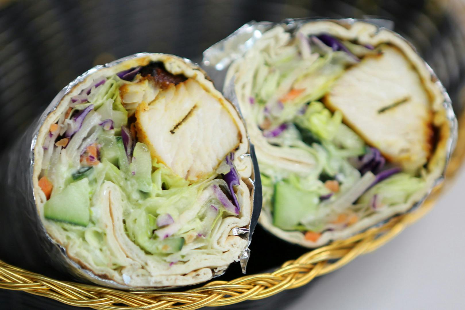 Chicken Kabob Pita Wrap from Shawarma Inn - Park Ridge in Park Ridge, IL