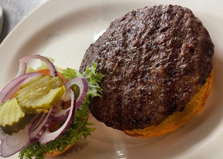 Burger from All American Steakhouse in Ellicott City, MD