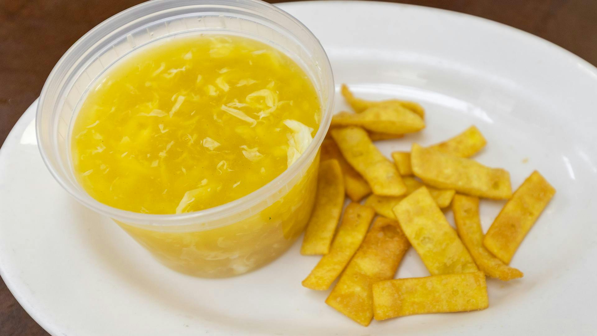 Egg Drop Soup (32oz) from General Tso's Restaurant & Catering - Dunwoody in Dunwoody, GA