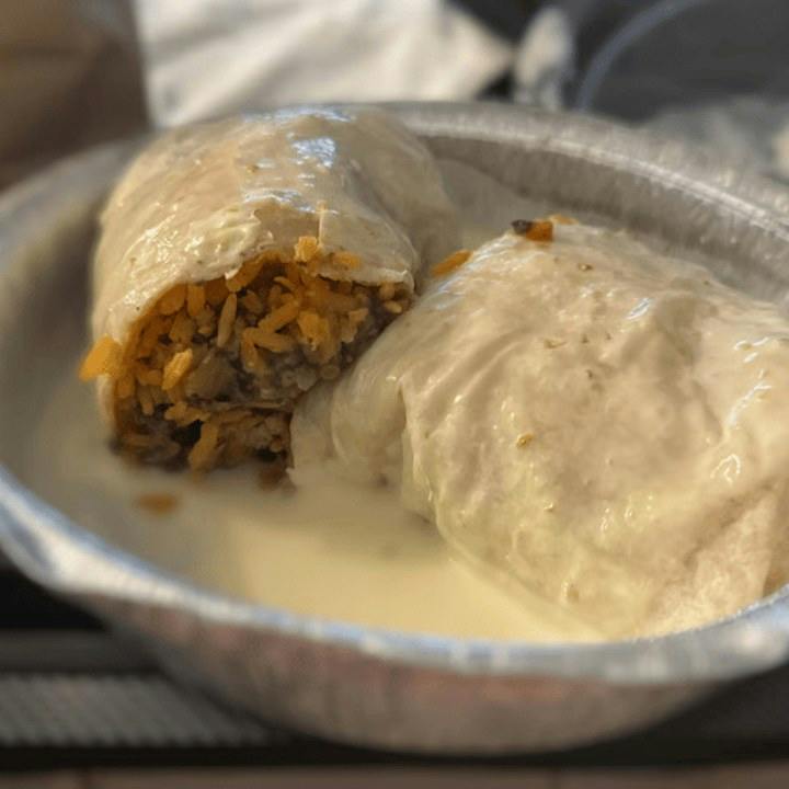 Burrito California from Silly Serrano Mexican Restaurant in Eau Claire, WI