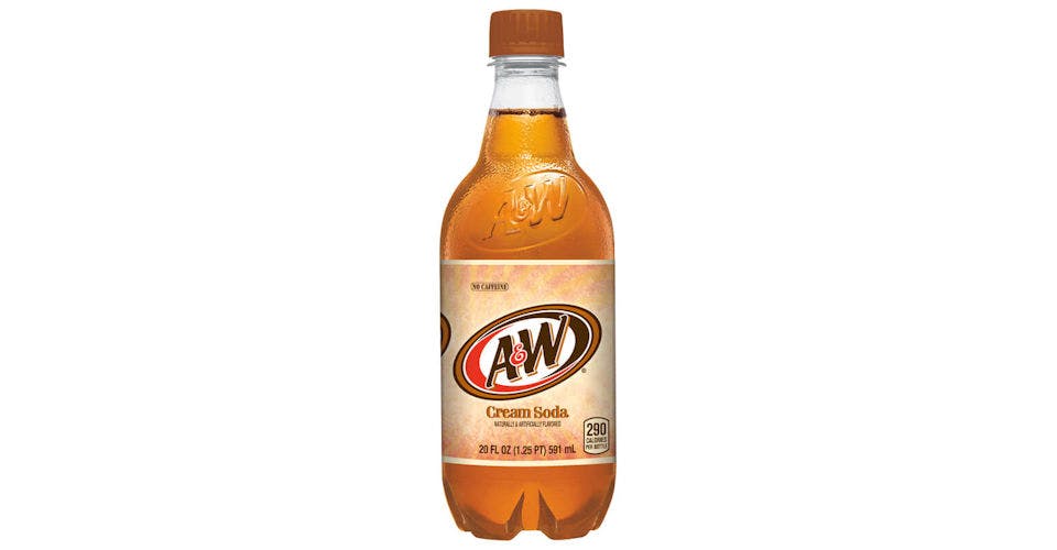 A&W Sparkling Vanilla Creme Soda (20 oz) from Casey's General Store: Asbury Rd in Dubuque, IA