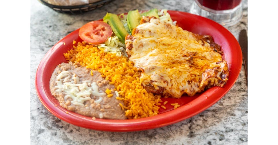 Mexican Enchiladas from Los Gemelos Mexican Restaurant in Madison, WI