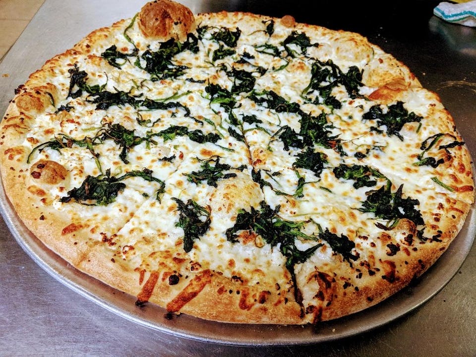 Spinach & Feta from Canyon Pizza in State College, PA
