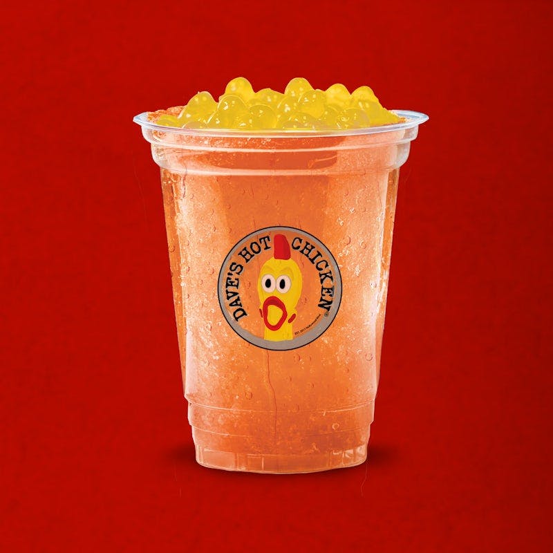 Burstin? Mango Slusher from Dave's Hot Chicken - Sligo Dr in Madison, WI