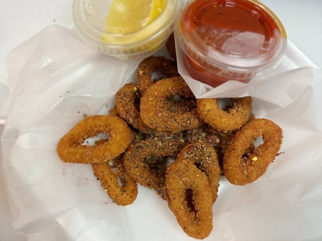 Fried Calamari from Rocco's NY Pizza and Pasta - Village Center Cir in Las Vegas, NV