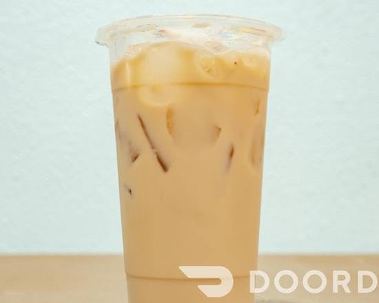Milk Tea from Donahoo's Golden Chicken in Pomona, CA