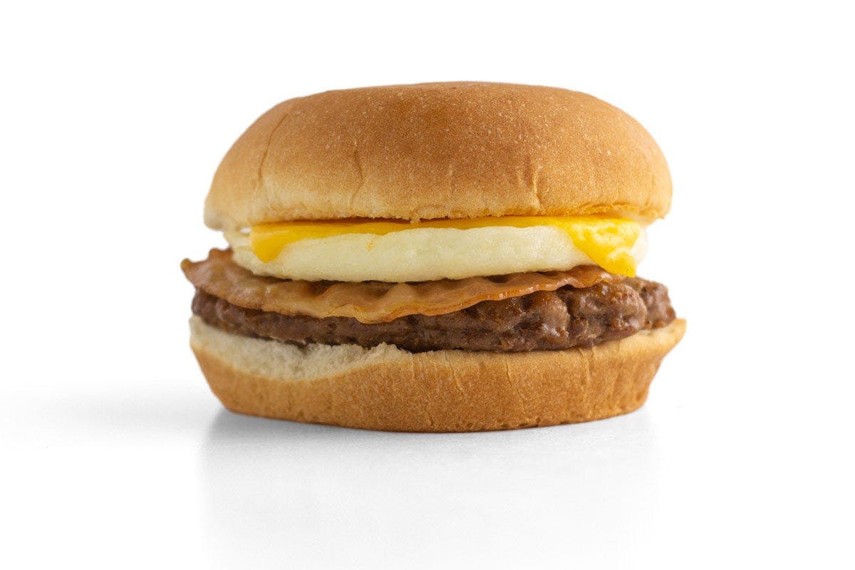 Breakfast Burger from Kwik Trip - La Crosse Sand Lake Rd in Onalaska, WI