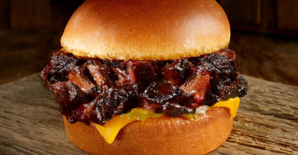 Brisket Burnt Ends Sandwich from Dickey's Barbecue Pit: Middleton (WI-0842) in Middleton, WI