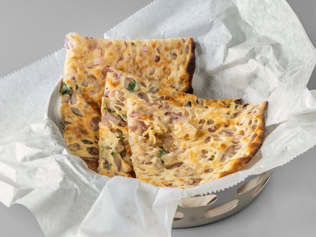 Stuffed Kulcha from Noor Biryani Indian Grill in Suffern, NY