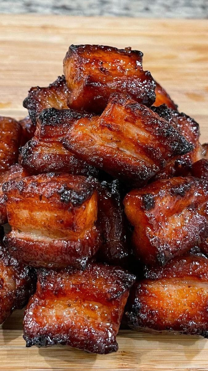 Burnt Ends Pork Belly*** from All American BBQ in West Hills, CA