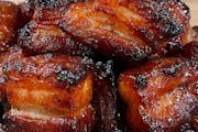 Burnt Ends Pork Belly*** from All American BBQ in West Hills, CA