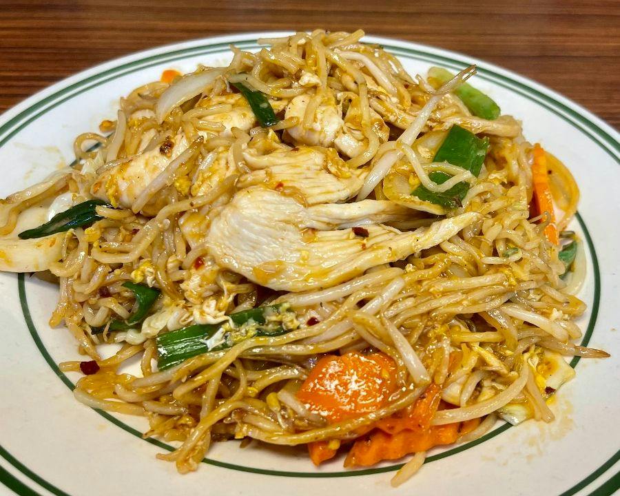 Spicy Ramen Chicken from Saucy's Thai & Pho - Plano in Plano, TX