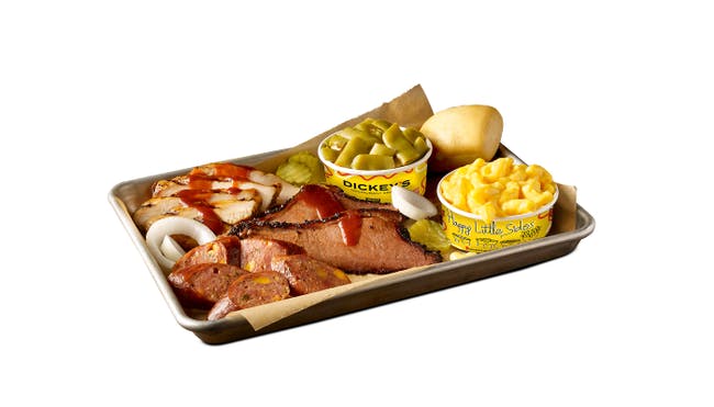 3 Meat Plate from Dickey's Barbecue Pit - East Via de Ventura in Scottsdale, AZ