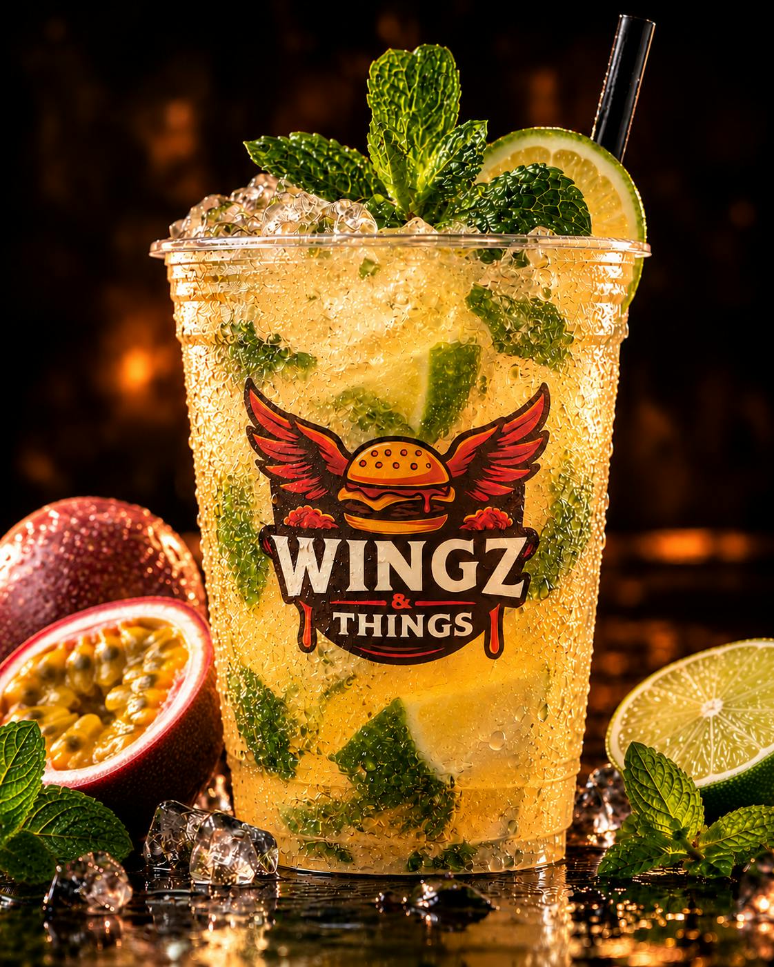 MOJITO PASSION FRUIT REFRESHER from Wingz and Things in Milwaukee, WI